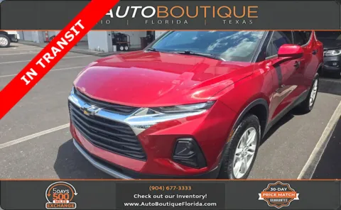 Red 2021 Chevrolet Blazer LT for sale in Jacksonville, FL