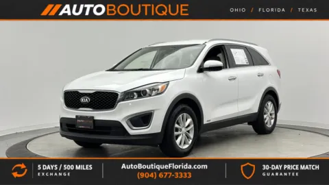 White 2017 Kia Sorento LX for sale in Jacksonville, FL