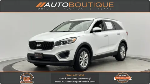White 2017 Kia Sorento LX for sale in Jacksonville, FL