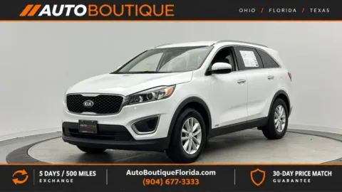 White 2017 Kia Sorento LX for sale in Jacksonville, FL