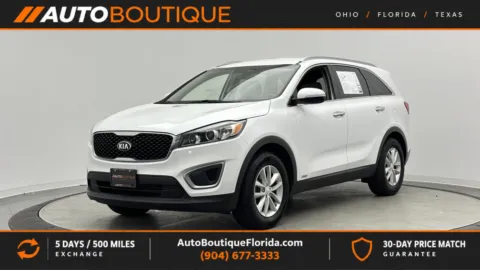 White 2017 Kia Sorento LX for sale in Jacksonville, FL