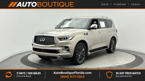 Silver 2023 INFINITI QX80 SENSORY for sale in Jacksonville, FL