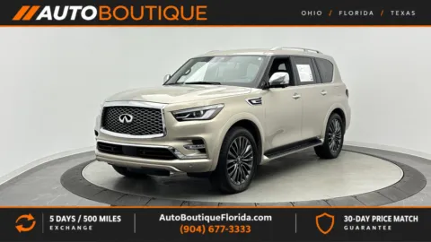 Silver 2023 INFINITI QX80 SENSORY for sale in Jacksonville, FL