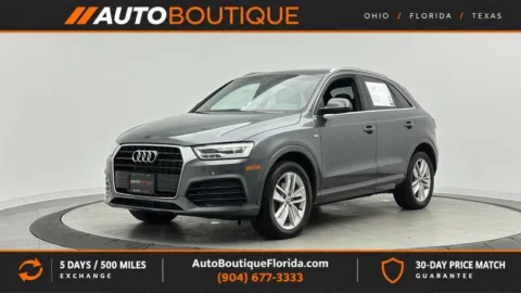 Gray 2018 Audi Q3 Premium Plus for sale in Jacksonville, FL