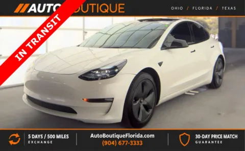 White 2021 Tesla Model 3 Standard Range Plus for sale in Jacksonville, FL