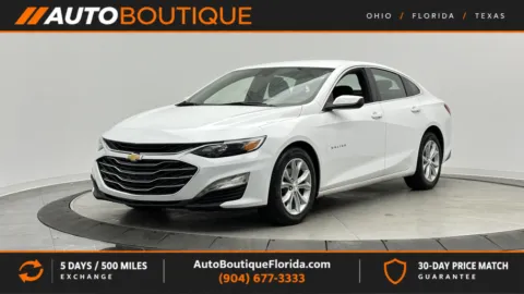 White 2023 Chevrolet Malibu LT for sale in Jacksonville, FL
