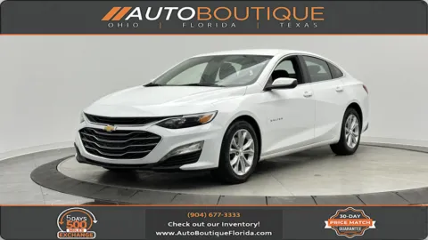White 2023 Chevrolet Malibu LT for sale in Jacksonville, FL