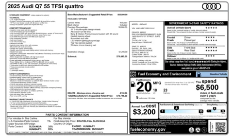 More photos of 2025 Audi Q7 Premium Plus at Auto Boutique Florida, FL