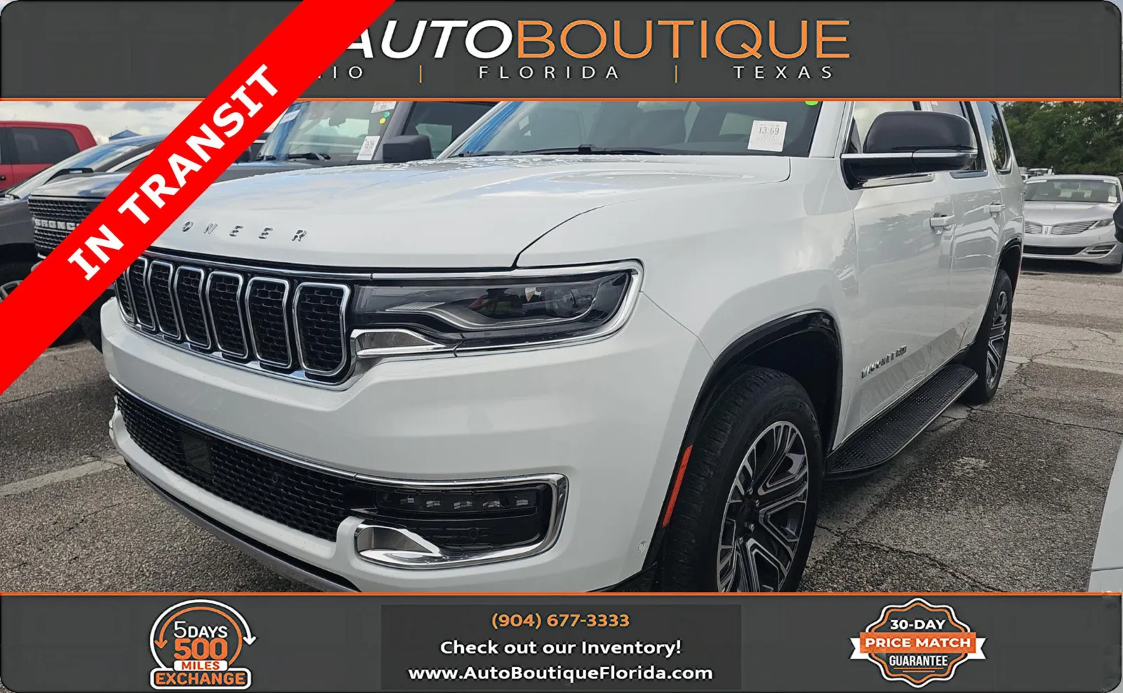 White 2024 Jeep Wagoneer Series II for sale in Jacksonville, FL