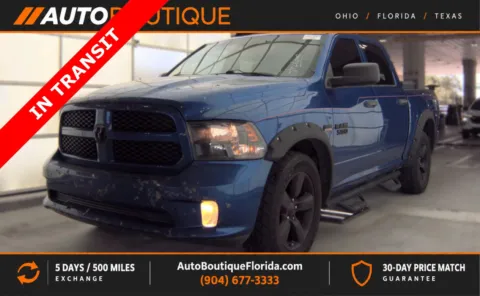 Blue 2017 Ram 1500 Express for sale in Jacksonville, FL