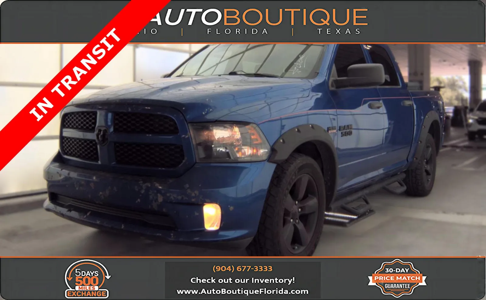 Blue 2017 Ram 1500 Express for sale in Jacksonville, FL