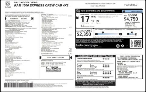 Photos of 2017 Ram 1500 Express for sale in Jacksonville, FL at Auto Boutique Florida