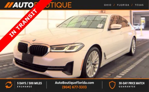 White 2022 BMW 5 Series 530i for sale in Jacksonville, FL