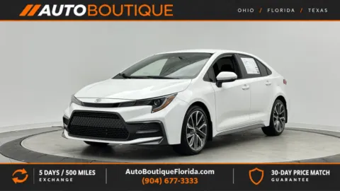 White 2021 Toyota Corolla SE for sale in Jacksonville, FL