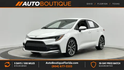 White 2021 Toyota Corolla SE for sale in Jacksonville, FL