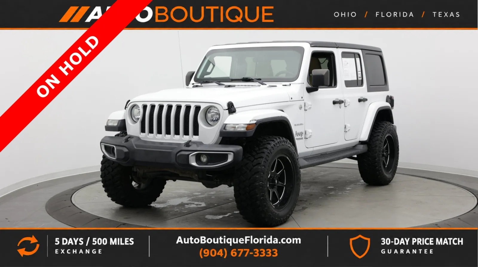 2020 Jeep Wrangler Unlimited Sahara for sale in Jacksonville, FL