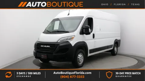 White 2023 Ram ProMaster Cargo Van 2500 159 WB for sale in Jacksonville, FL