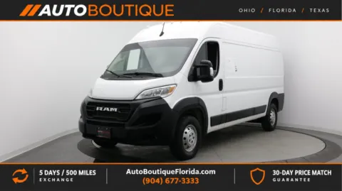 White 2023 Ram ProMaster Cargo Van 2500 159 WB for sale in Jacksonville, FL