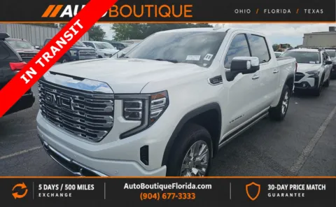 White 2022 GMC Sierra 1500 Denali for sale in Jacksonville, FL