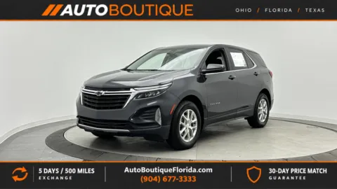 Gray 2022 Chevrolet Equinox LT for sale in Jacksonville, FL