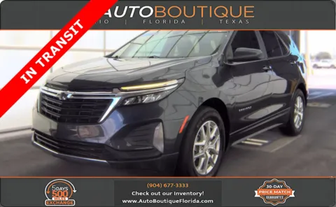 Gray 2022 Chevrolet Equinox LT for sale in Jacksonville, FL