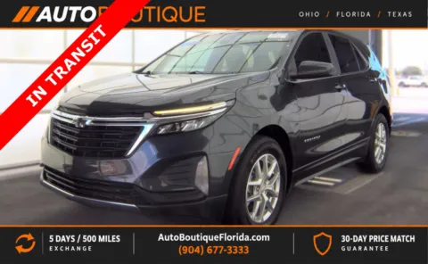 Gray 2022 Chevrolet Equinox LT for sale in Jacksonville, FL