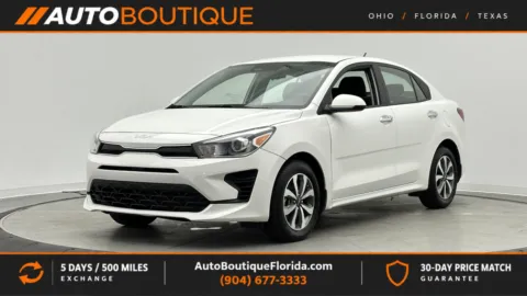 White 2023 Kia Rio S for sale in Jacksonville, FL