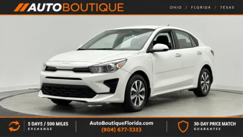 White 2023 Kia Rio S for sale in Jacksonville, FL