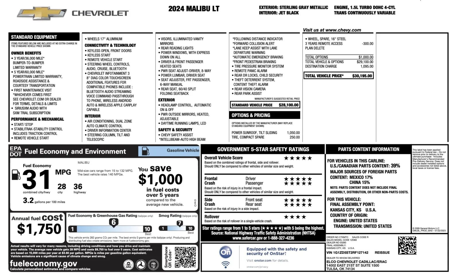 Chevrolet Malibu photo 4