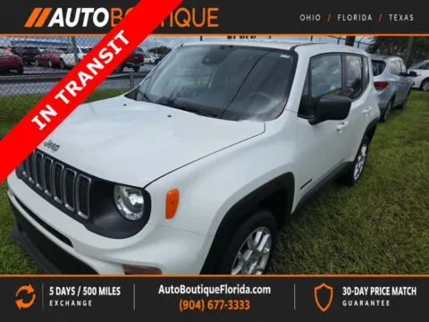 White 2023 Jeep Renegade Latitude for sale in Jacksonville, FL