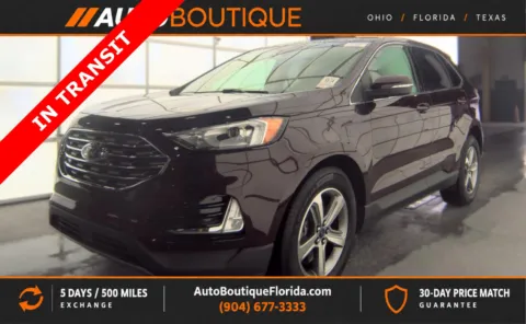 Orange 2019 Ford Edge SEL for sale in Jacksonville, FL