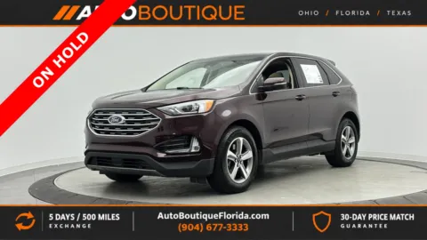 Orange 2019 Ford Edge SEL for sale in Jacksonville, FL