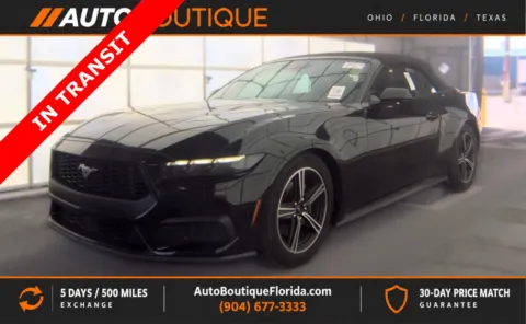Black 2025 Ford Mustang EcoBoost Premium for sale in Jacksonville, FL