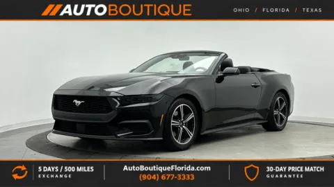 Black 2025 Ford Mustang EcoBoost Premium for sale in Jacksonville, FL