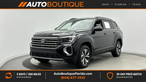 Black 2024 Volkswagen Atlas 2.0T SE for sale in Jacksonville, FL