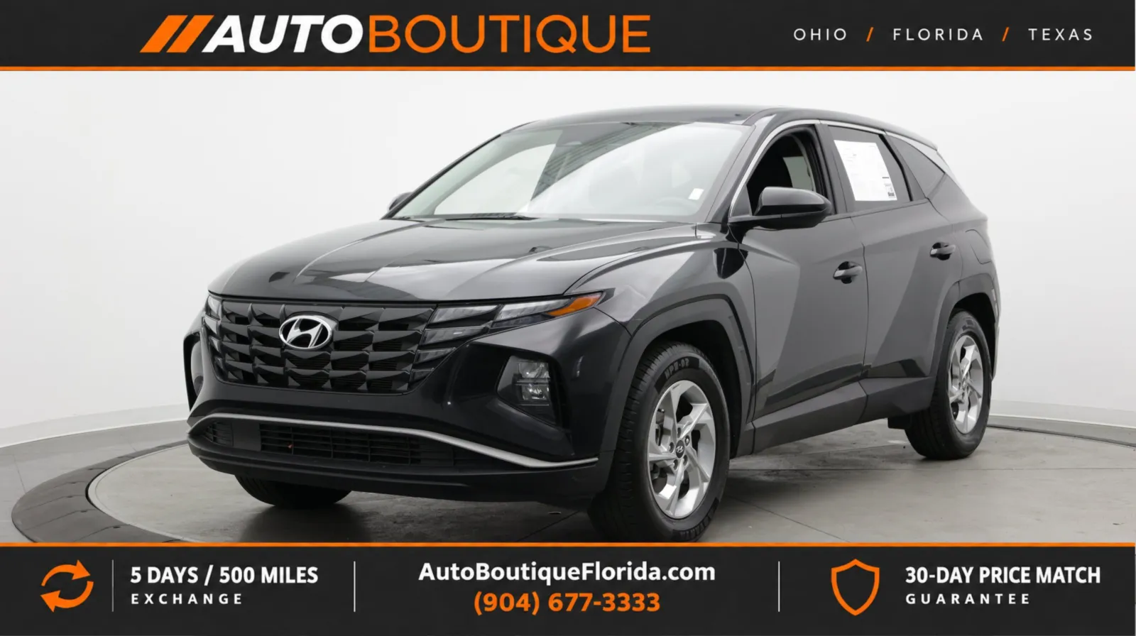 Black 2022 Hyundai Tucson SE for sale in Jacksonville, FL