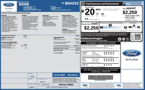 More photos of 2016 Ford Edge SEL at Auto Boutique Florida, FL