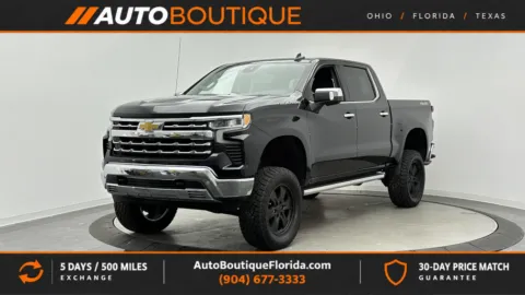 Black 2023 Chevrolet Silverado 1500 LTZ for sale in Jacksonville, FL