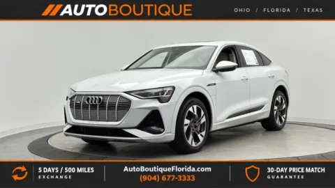 White 2021 Audi e-tron Sportback Premium for sale in Jacksonville, FL