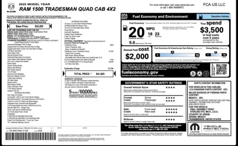 More photos of 2022 Ram 1500 Tradesman at Auto Boutique Florida, FL