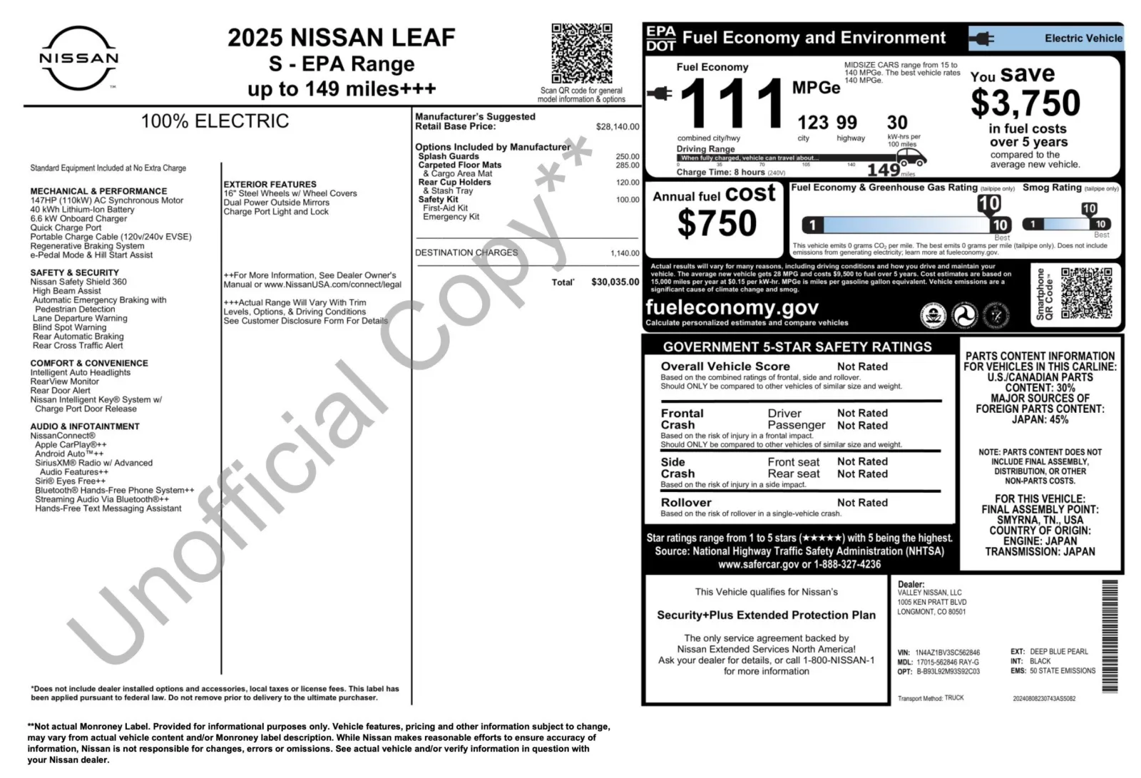 Nissan Leaf photo 4