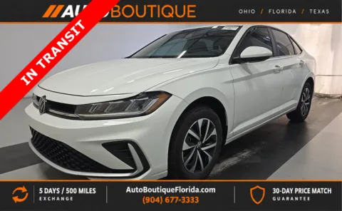 White 2025 Volkswagen Jetta S for sale in Jacksonville, FL