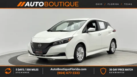 White 2025 Nissan LEAF S for sale in Jacksonville, FL