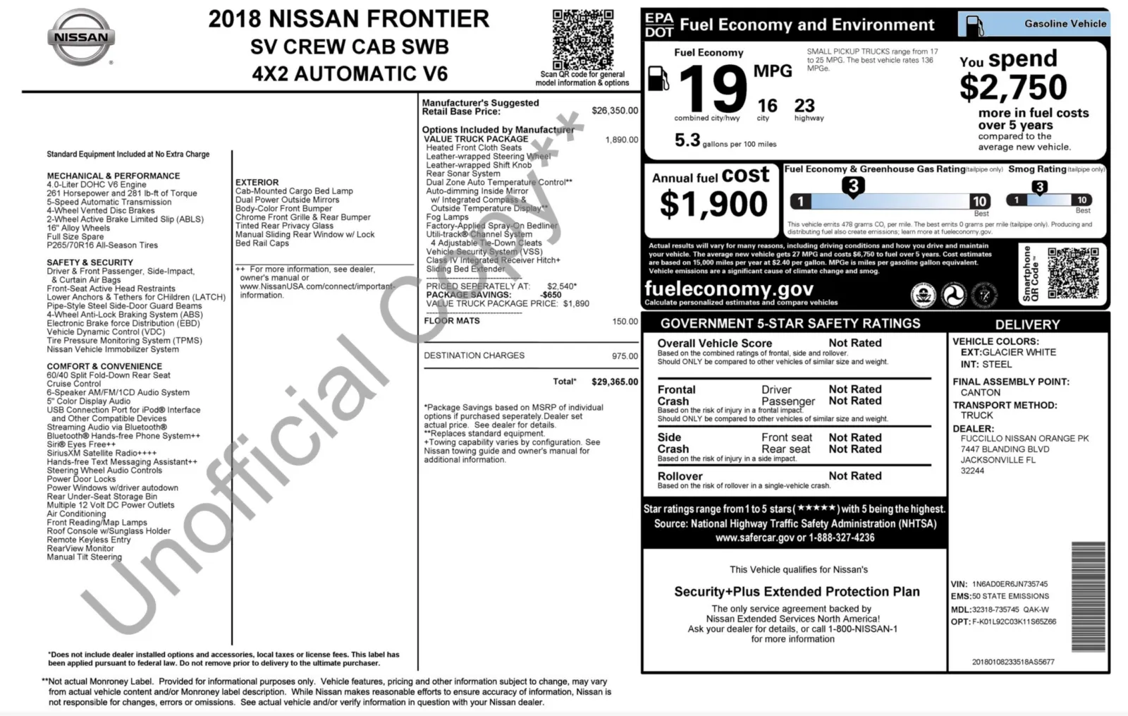 Nissan Frontier photo 4