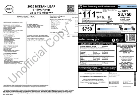 More photos of 2025 Nissan LEAF S at Auto Boutique Florida, FL
