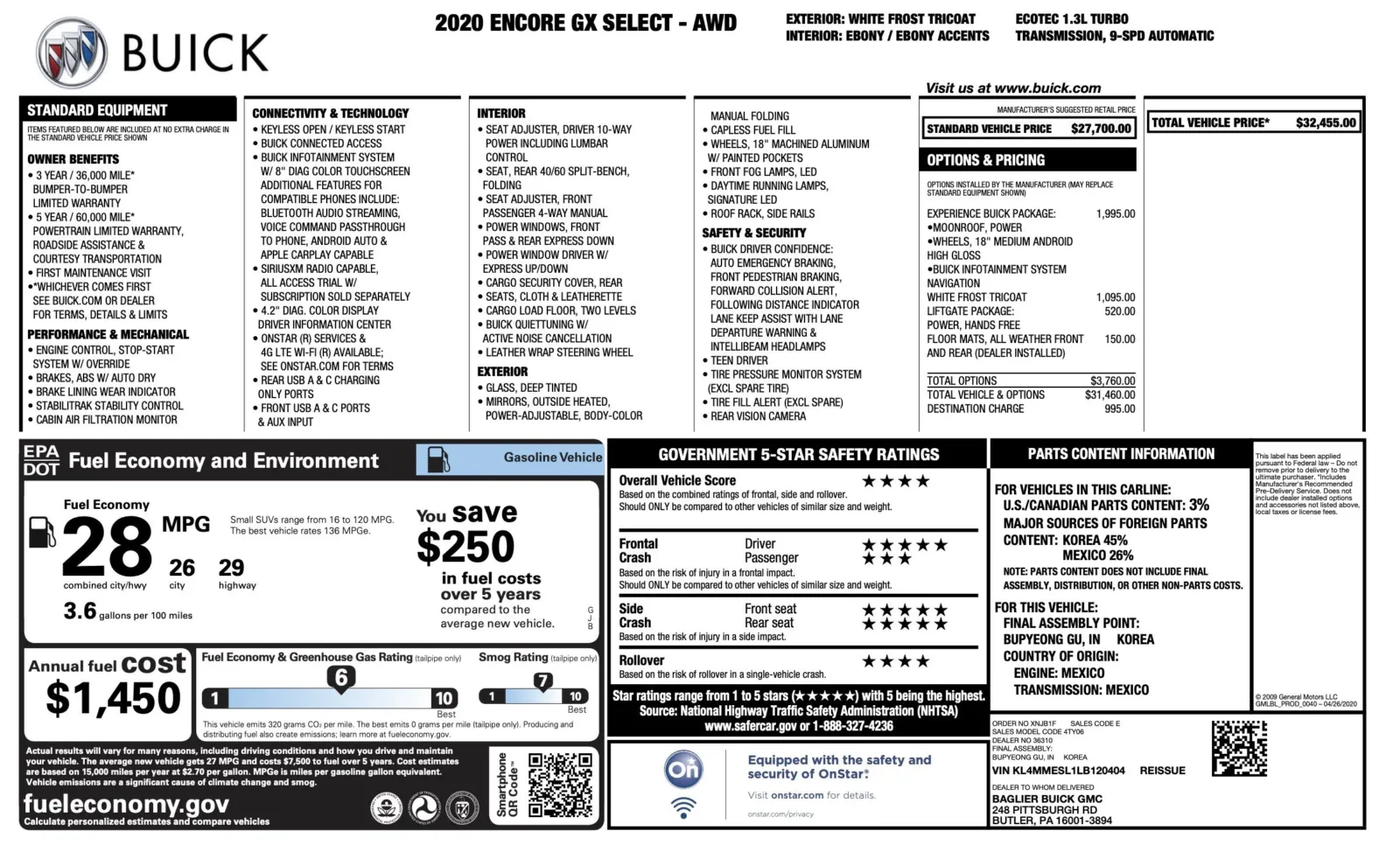 Buick Encore GX photo 4