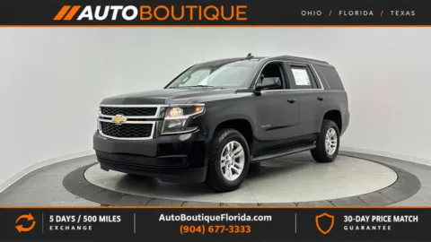 Black 2017 Chevrolet Tahoe LS for sale in Jacksonville, FL