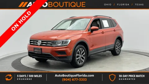 Orange 2019 Volkswagen Tiguan SE for sale in Jacksonville, FL