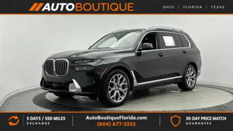 Blue 2025 BMW X7 xDrive40i for sale in Jacksonville, FL