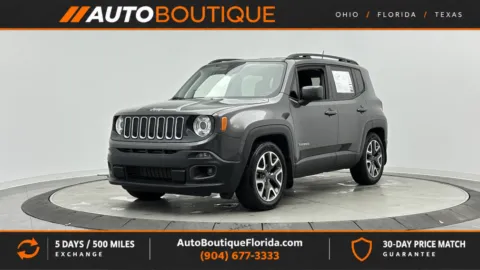 Gray 2018 Jeep Renegade Latitude for sale in Jacksonville, FL